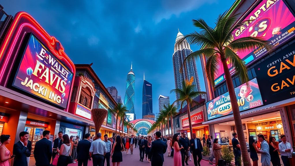 e wallet casino growth malaysia